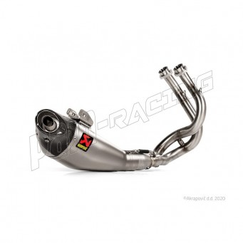 Ligne d'échappement homologuée inox/titane Akrapovic Ninja 650, Z650 2017-2020