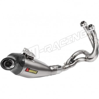 Ligne d'échappement homologué racing inox/titane Akrapovic Versys (KLE) 650 2017-2020