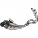 Ligne d'échappement homologuée inox/titane Akrapovic Versys (KLE) 650 2017-2020