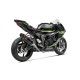 Ligne d'échappement racing inox/carbone Akrapovic ZX6R 636 2024-2024