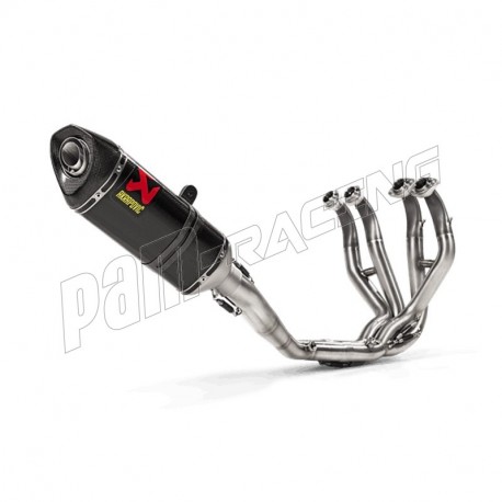 Ligne d'échappement racing inox/carbone Akrapovic ZX6R 636 2024-2024