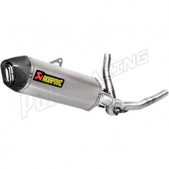 Ligne d'échappement racing titane Akrapovic VSTORM 650 2017-2024