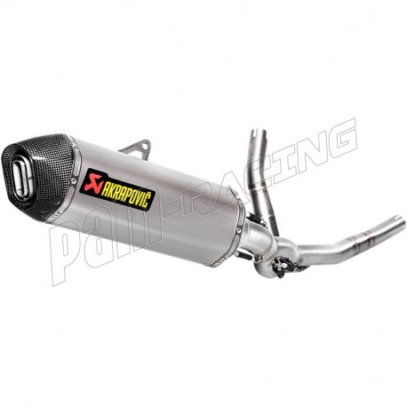 Ligne d'échappement racing titane Akrapovic VSTORM 650 2017-2024