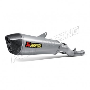 Silencieux AKRAPOVIC titane/carbone 1400 GTR, Concours 14 2008-2017