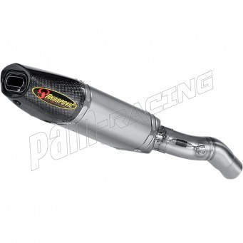 Silencieux AKRAPOVIC titane/carbone ZX-6R 2007-2008