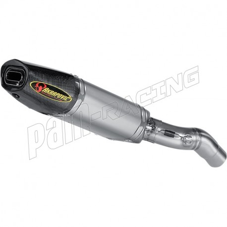 Silencieux AKRAPOVIC titane/carbone ZX-6R 2007-2008