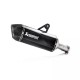 Silencieux titane noir adaptable Slip-On Akrapovic pour R1250GS/Adventure 2019-2023