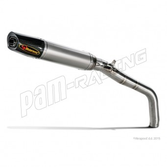 Silencieux titane/carbone Akrapovic pour CBR600RR 2007-2008