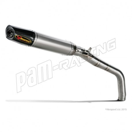 Silencieux titane/carbone Akrapovic pour CBR600RR 2007-2008