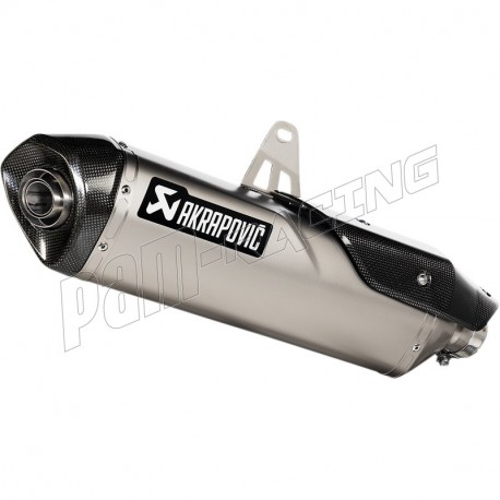 Silencieux titane/carbone Akrapovic Tiger 850/900 2020-2024