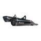 Silencieux adaptables SLIP-ON line titane noir Akrapovic GSX1300R Hayabusa 2021-2026