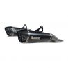 Silencieux adaptables SLIP-ON line titane noir Akrapovic GSX1300R Hayabusa 2021-2026