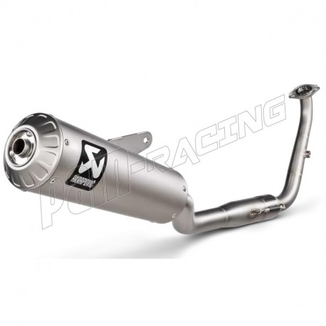 Ligne d'échappement racing line inox/titane Akrapovic XSR125/Legacy 2025