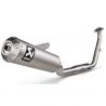 Ligne d'échappement racing line inox/titane Akrapovic XSR125/Legacy 2025