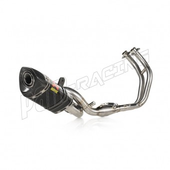 Ligne d'échappement racing inox/carbone Akrapovic MT-07/MT-07 Tracer/XSR700 2020-2025