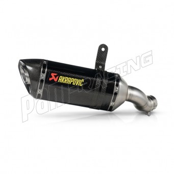 Silencieux adaptable SLIP-ON mono silencieux carbone Akrapovic pour Z900 2025