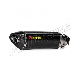 Silencieux adaptable SLIP-ON mono silencieux carbone Akrapovic pour Ninja 1000 SX 2020-2024, Ninja 1100 SX 2025