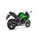 Silencieux adaptable SLIP-ON mono silencieux carbone Akrapovic pour Ninja 1000 SX 2020-2024, Ninja 1100 SX 2025