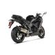 Silencieux titane/carbone Akrapovic Ninja 1000 SX 2020-2024, Ninja 1100 SX 2025