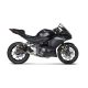 Ligne complète d'échappement racing Akrapovic MT-03 2016-2025, R3 2015-2025 silencieux carbone