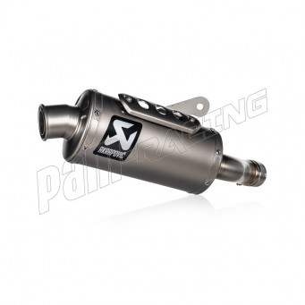 Silencieux Slip-On Line titane Akrapovic Scramber 400X/Speed 400 2024-2025