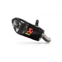 Silencieux carbone adaptable SLIP-ON mono silencieux Akrapovic 450SR/450NK 2023-2024