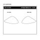 Grip de Réservoir STOMPGRIP 1200 Speed Triple RR/RS 2021-2025, MT-09 2021-2023