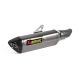Silencieux Slip-On Line homologué titane Akrapovic Ninja 500/Z500 2024-2025