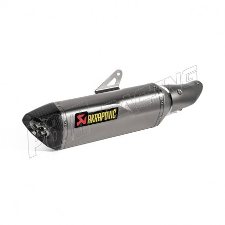 Silencieux Slip-On Line homologué titane Akrapovic Ninja 500/Z500 2024-2025