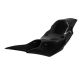 Coque arrière racing fibre de verre noire S2 CONCEPT GSX-R125 2017-2025