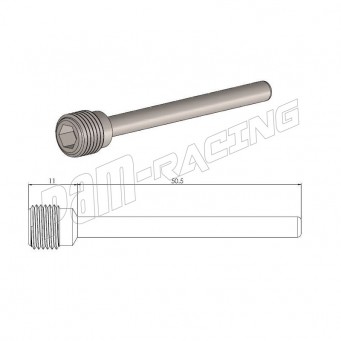 Axe de plaquette de frein KAWASAKI, SUZUKI 213037