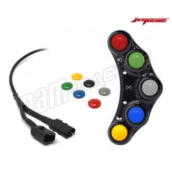 Commodo route gauche 7 boutons JETPRIME S1000RR 2009-2014