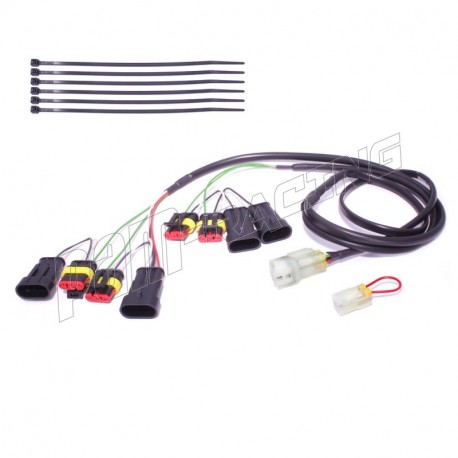 Faisceau QSH-P4F pour Quickshifter Easy1 HEALTECH iQSE-W1+QSH-P4F