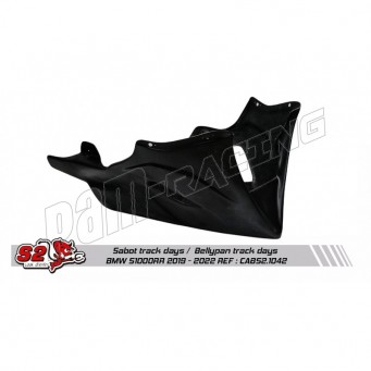 Sabot racing fibre de verre Track Days collecteur origine S2 CONCEPT S1000RR 2023-2024, S1000R 2021-2024
