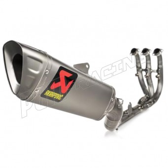Ligne d'échappement racing inox/titane Akrapovic R9 2025