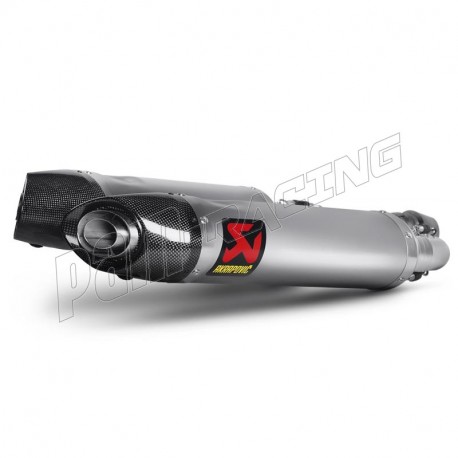Double silencieux titane/carbone Akrapovic SL750 Shiver/GT 2007-2016