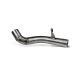 Tube intermédiaire inox pour Silencieux carbone Akrapovic F800GS, F900GS, F900GS Adventure 2024-2026
