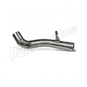 Tube intermédiaire optionnel inox pour Silencieux carbone Akrapovic F800GS, F900GS, F900GS Adventure 2024-2026