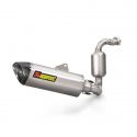 Ligne d'échappement racing inox Akrapovic G310GS/G310R 2017-2020