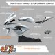 Carénage poly racing complet fibre de verre S2 CONCEPT S1000RR 2025