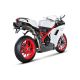 Double silencieux carbone racing Akrapovic 848/EVO, 1098/R/S, 1198/S/SP