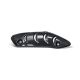 Pare-chaleur carbone Akrapovic Monster 821, Monster 1200/S/R 2017-2020
