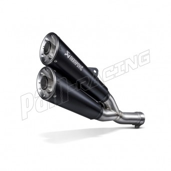 Double silencieux inox Akrapovic Scrambler 800/Urban Motard/Nightshift/Icon/Icon Dark/Desert Sled 2021-2022