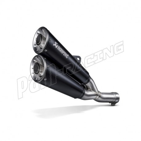 Double silencieux inox Akrapovic Scrambler 800/Urban Motard/Nightshift/Icon/Icon Dark/Desert Sled 2021-2022