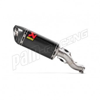 Silencieux carbone Akrapovic non homologué CBR250RR 2017-2025
