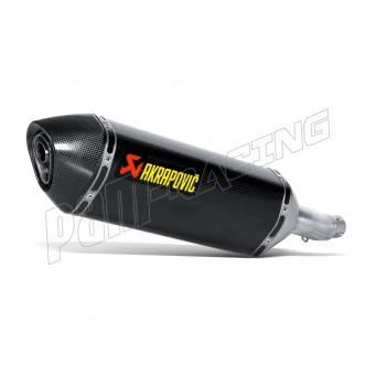 Silencieux carbone Akrapovic non homologué CBR300R 2014-2016