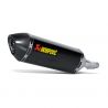 Silencieux carbone Akrapovic non homologué CBR300R 2014-2016