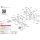 Pièces de rechange pour commandes reculées Bonamici Racing Panigale V2/899/959/1199/1299