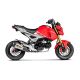 Ligne complète racing titane Akrapovic  MSX125/Grom 2016-2020