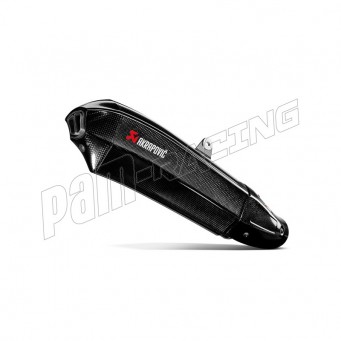 Silencieux homologué adaptable SLIP-ON mono silencieux carbone Akrapovic Ninja H2 2015-2016